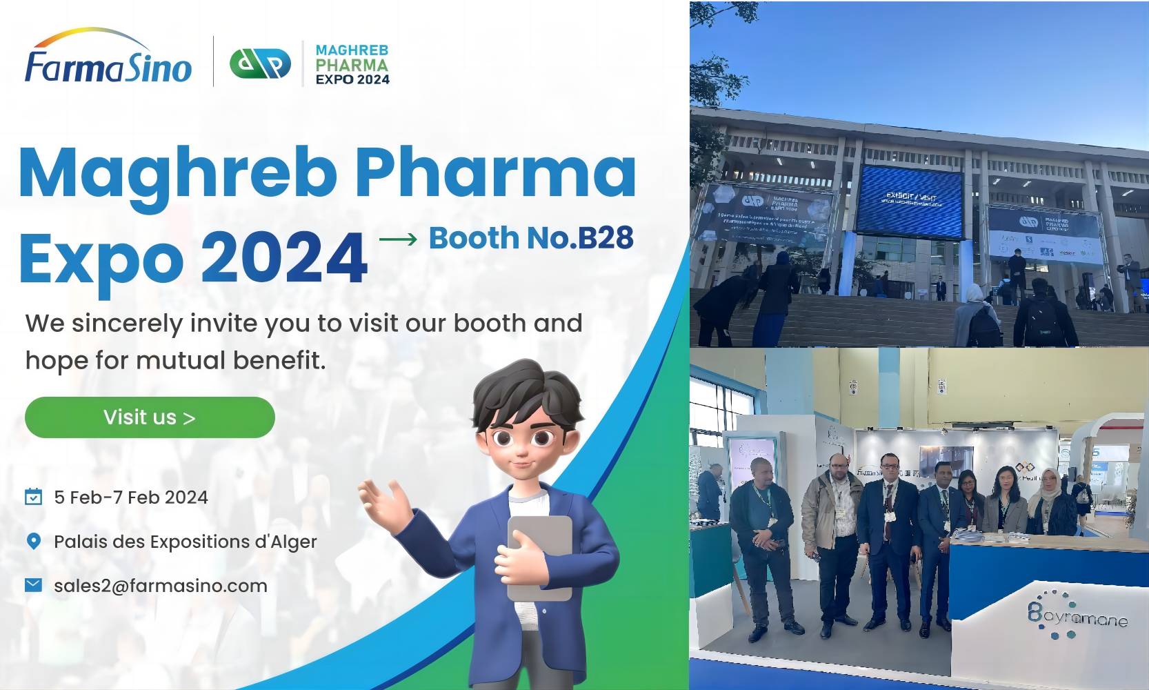 Magreb Pharma Expo 2024 Información Express
        