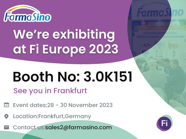 Participación de Farmasino en FI Europa 2023 en Frankfurt